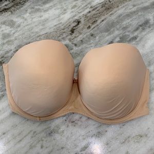 Freya Strapless / Convertible Bra Nude, 34I